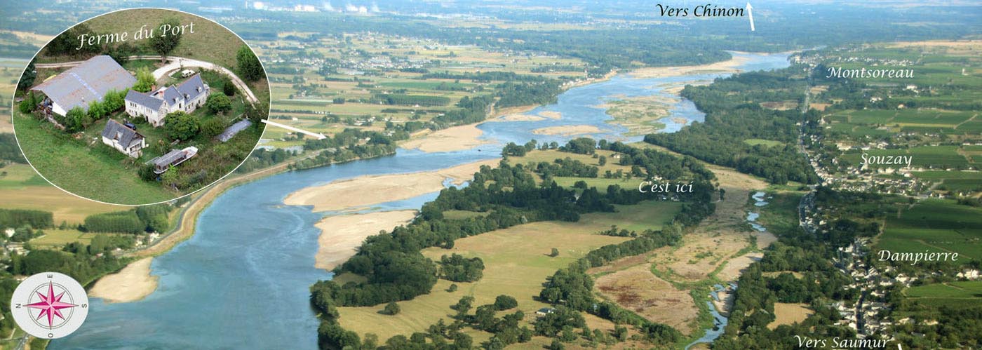 Mettez le pied sur l´île de Souzay